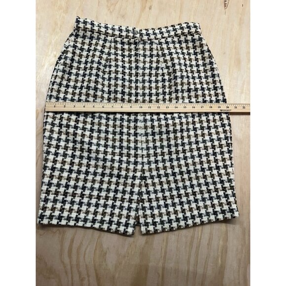 VTG Jessica Scott Emporium 80s Career Tweed Wool Blazer Plaid Pencil Skirt 14 M - Picture 14 of 15